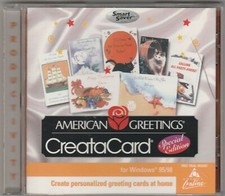 American Greetings CreataCard Special Edition CD-Rom by SmartSaver  1999