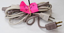 Lot of 2 - 6 Ft 3-Prong AC Power Cord Printers Scanners 10A 125V