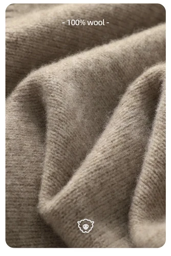 Women Half-high Collar Knitted Basic Sweater Pullover Autumn Winter Soft Top - Bild 13 von 29