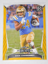 2023 LEAF DRAFT YELLOW ZACH CHARBONNET CARD #74