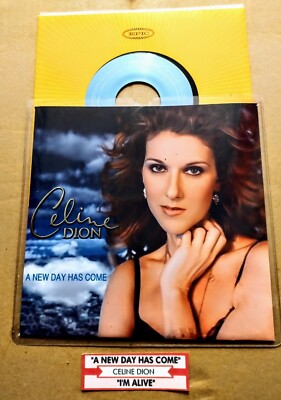CELINE DION A NEW DAY HAS COME 7'' US VINYL SINGLE 45 - FREE CUSTOM PIC SLEEVE