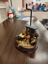 RT- Boyds Bears?? Cute Bears next to Bookshelf with Hook coming out of Top