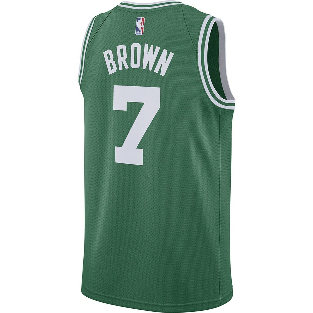 NBA バスケユニフォーム　BOSTON BROWN 7番　NIKE グリーン Nike ボストン・セルティックス アイコン スウィングマン