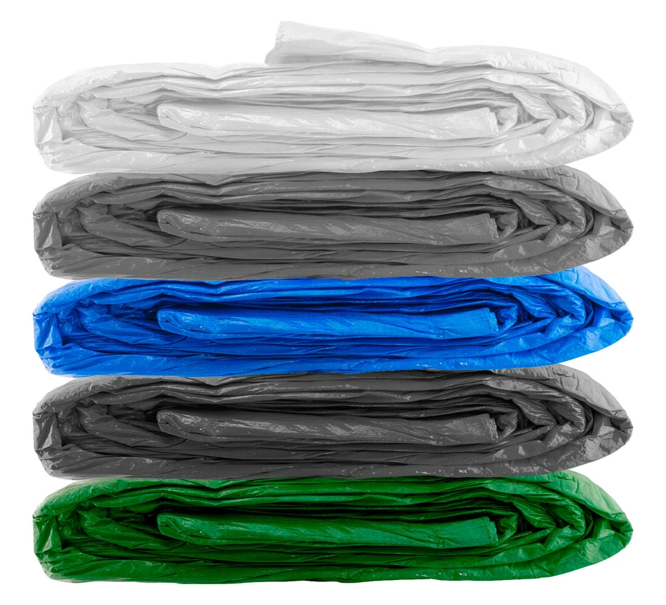 Waterproof Heavy Duty Tarpaulin Cover Tarp Ground Camping Sheet Cover Best Price - Image 2 of 2