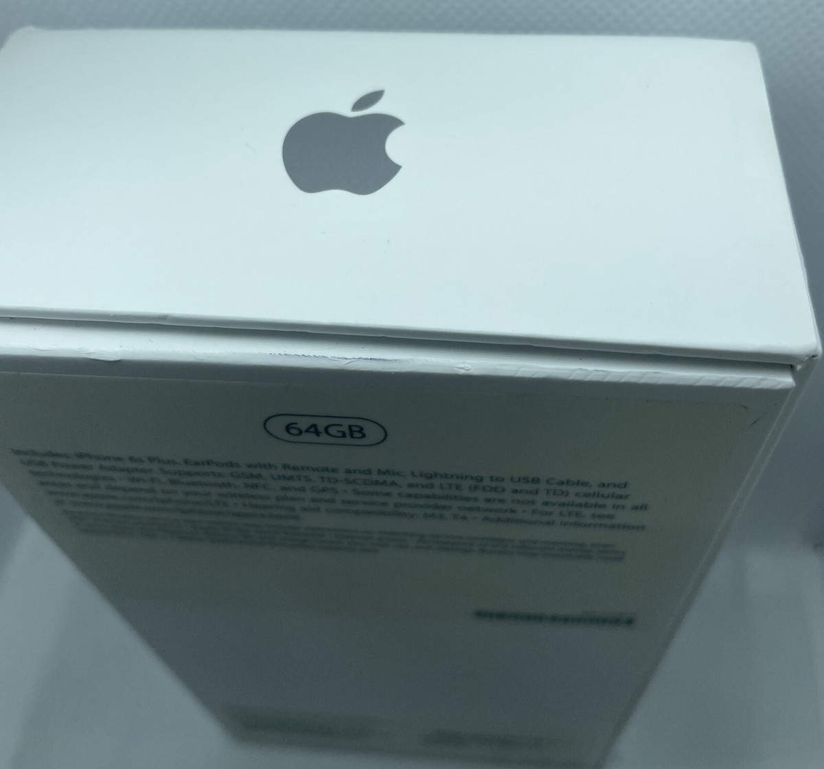 Apple iPhone 6s Plus 64GB Space Gray EMPTY BOX ONLY With Tray