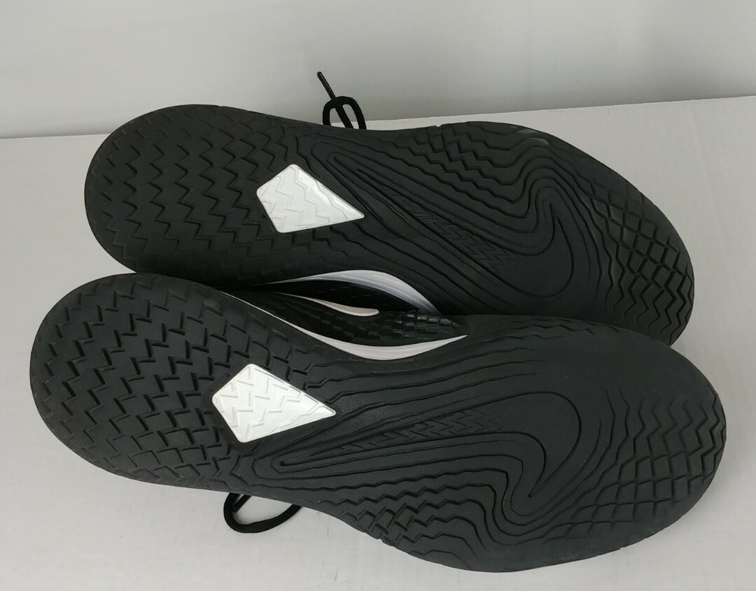 NIKE AIR ZOOM VAPOR CAGE 4 HC TENNIS BLACK CD0424-001 MENS  display picture 3