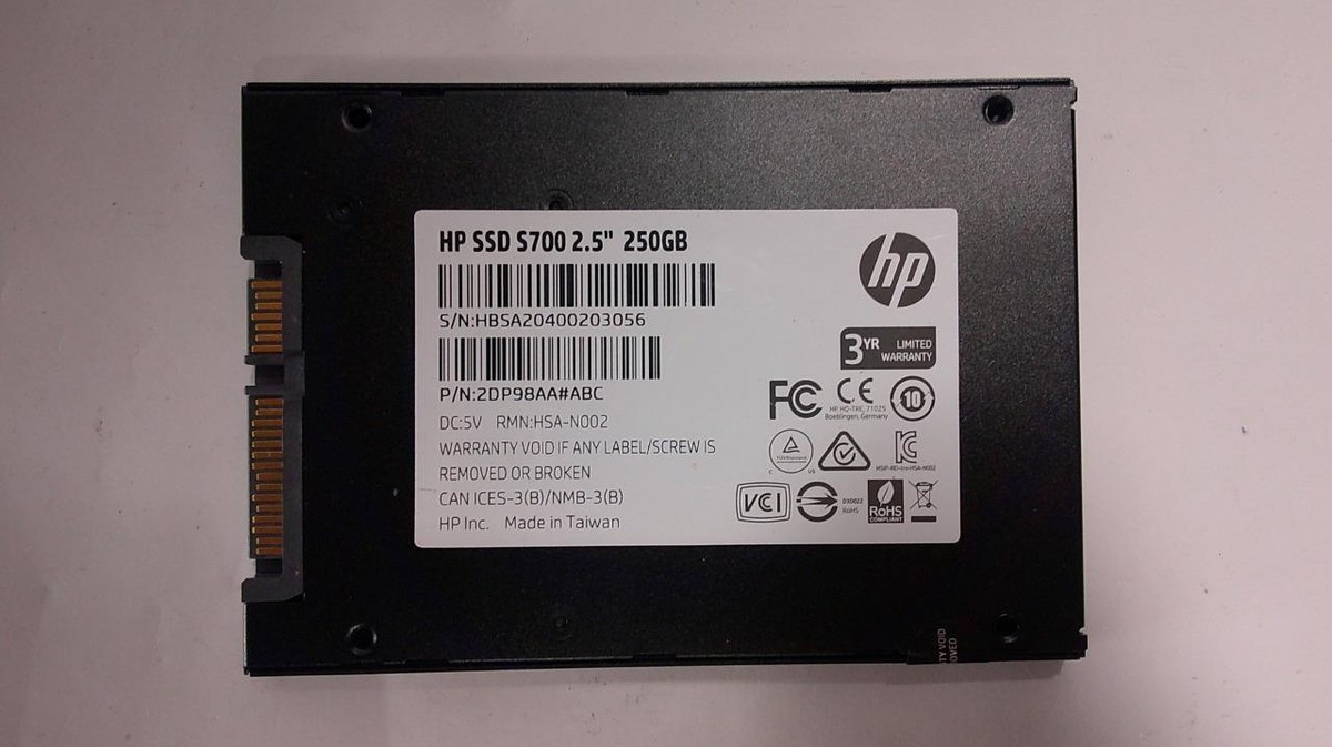 Hp Laptop Hp Ssd S700 250gb Price HP S700 250GB Laptop SATA SSD
