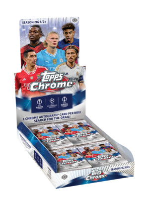 Topps Chrome UEFA Club Competitions 2023/24 Single Rookie Insert Refractor UCC