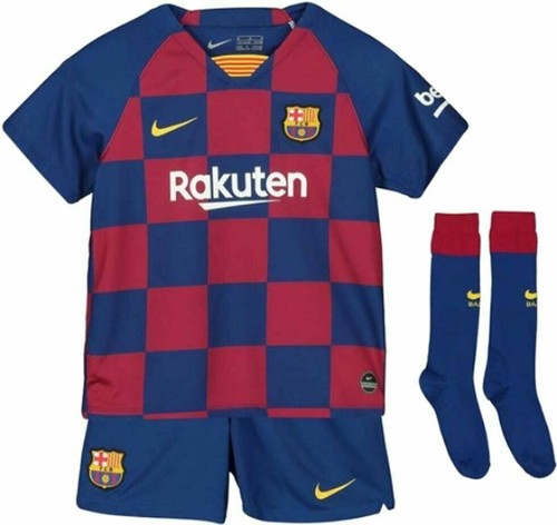Nike 2019/20 Barcelona Junior Jugend Kind komplettes Heimtrikot AO3052 456 M,L,XL 5-9 JAHRE - Bild 10 von 10