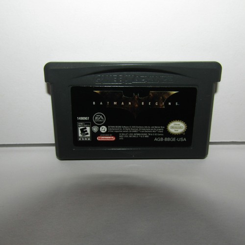 Batman Begins Nintendo Game Boy Advance GBA Cartridge Only Tested and