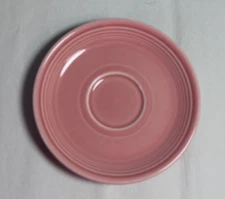 Fiestaware Saucer Rose Pink Homer Laughlin 6"