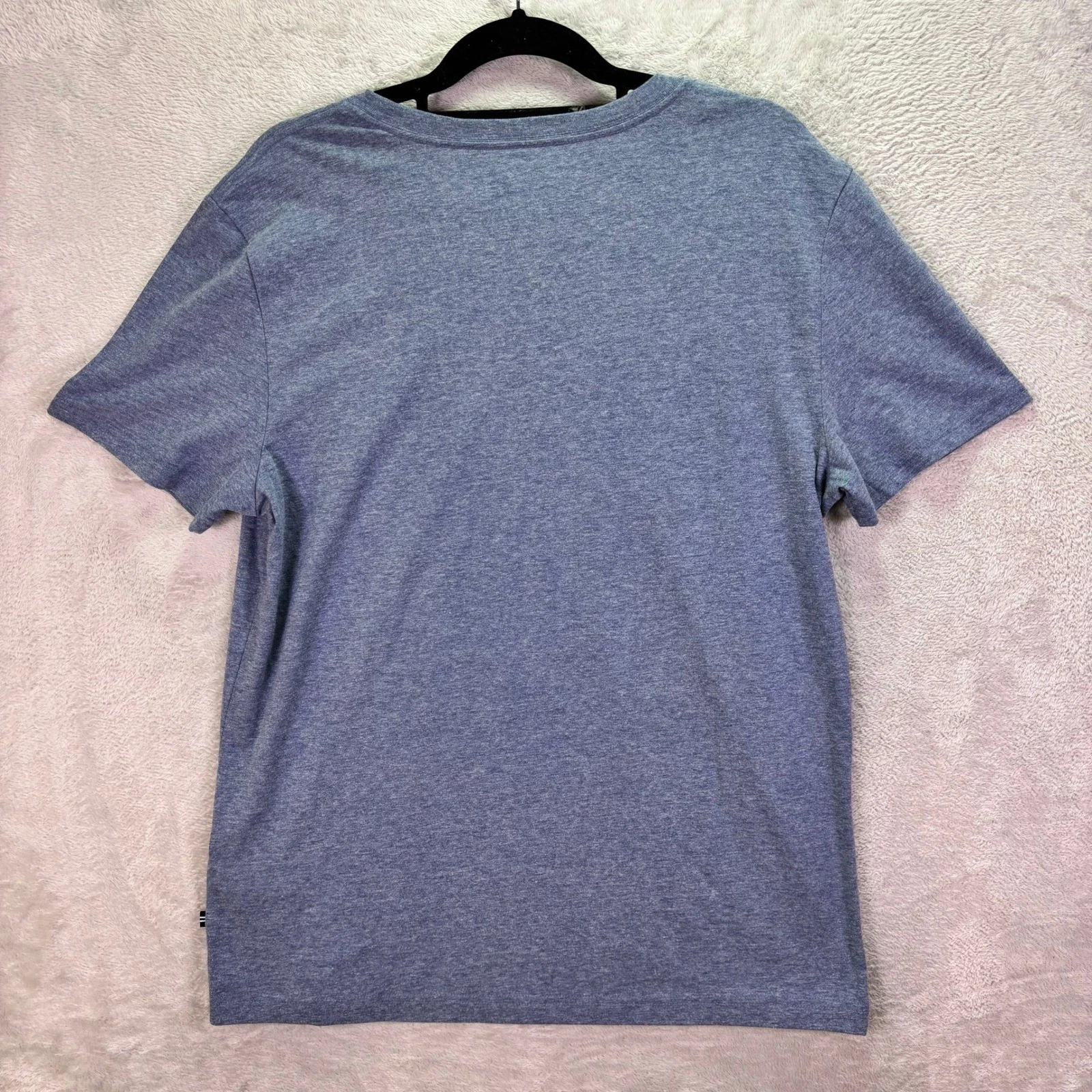 NWT Nautica Mens T-Shirt Blue Heather Large Graphic Sailboat Sustainably Crafted - product detail image 3