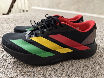 Bob Marley x adidas Adizero Evo SL. New. Mens Size 13. Black Red