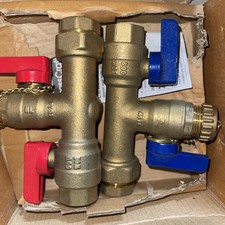 BRASSCRAFT TWV30RX TANKLESS WATER HEATER SERVICE VALVE KIT IPS X IPS W/RELIEF