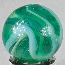 Vintage Alley Swirl Marble .61 Inches Near-Mint Condition Combined Shipping