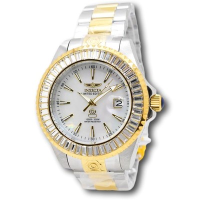 Invicta Grand Diver Limited Edition Men's 47mm White Pearl Dial