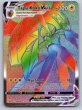 Tapu Koko VMAX 166/163 Rainbow Rare Battle Styles Pokemon Holo Near Mint on eBay