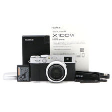 Fujifilm Fuji X100VI Silver Digital Camera Shutter Count 1236 [Almost Unused]