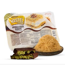 Hastel Premium Baked & Shredded Kataifi Pastry, 7 oz (200 g), Perfect for Dubai