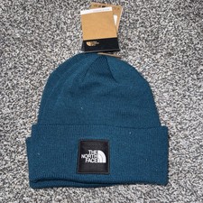 THE NORTH FACE Big Box Beanie Hat Midnight Petrol Unisex One Size NWT