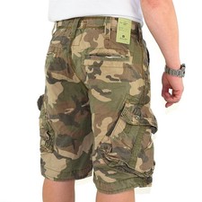 Jet Lag Take off 3 army green Short Herren kurze Cargo Hose camouflage 14796