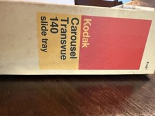Kodak Carousel Transvue 140 Projector Slide Trays with original box 35mm 