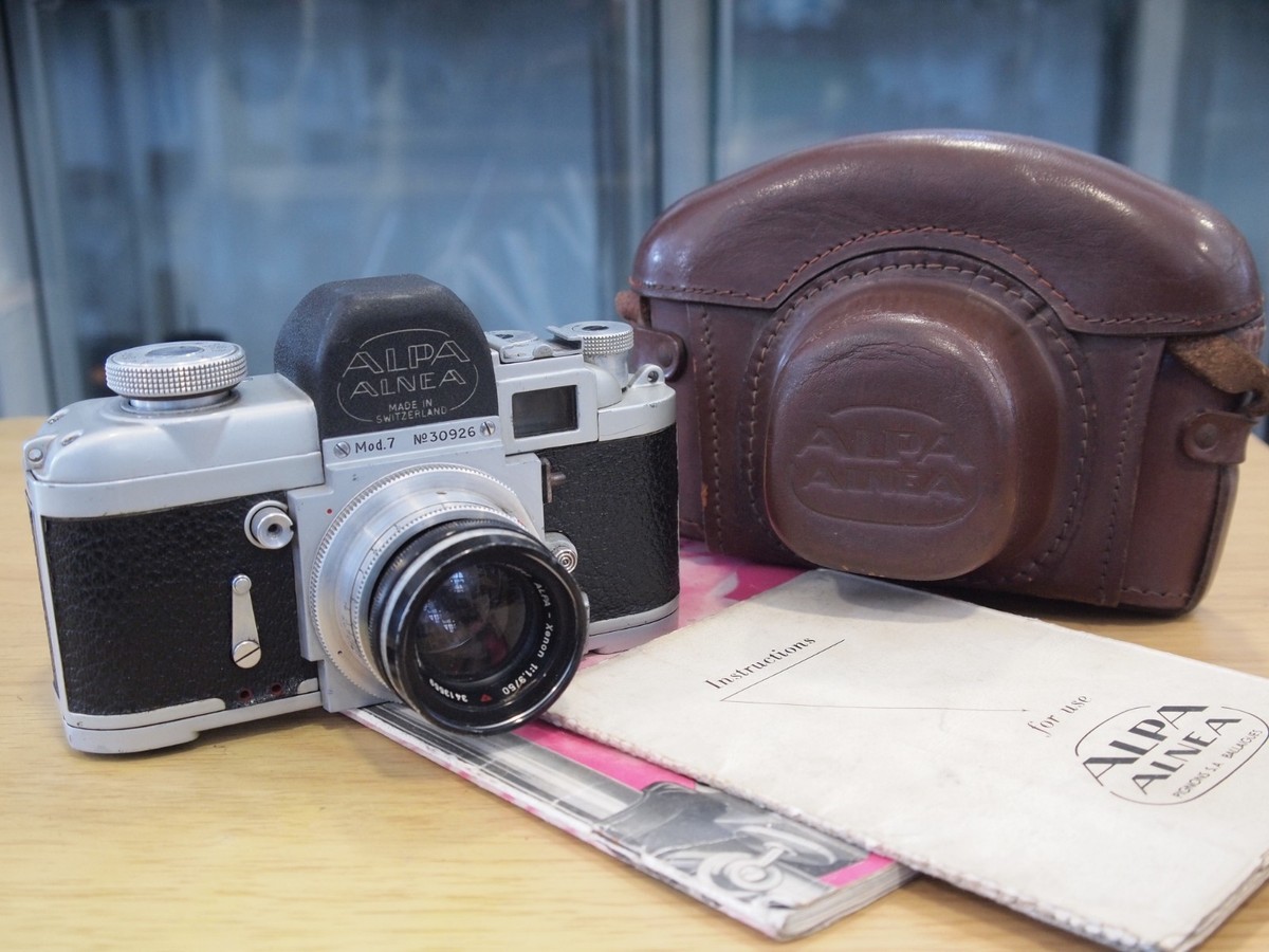 Alpa Alnea Model 7 Camera & Xenon 50mm F1.9 Lens with Case Stock