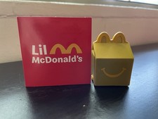 Lil Mcdonald s Happy meal toys: McDonald s Golden Happy Meal Meal Box NIB HTF