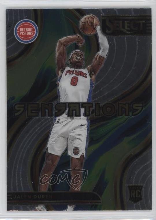 2022-23 Panini Select Sensations Jalen Duren #23 10qe