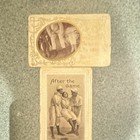 After the Game Baseball Divided Back Postcard Lot of 2 Posted Stamped Litho — photo 1
