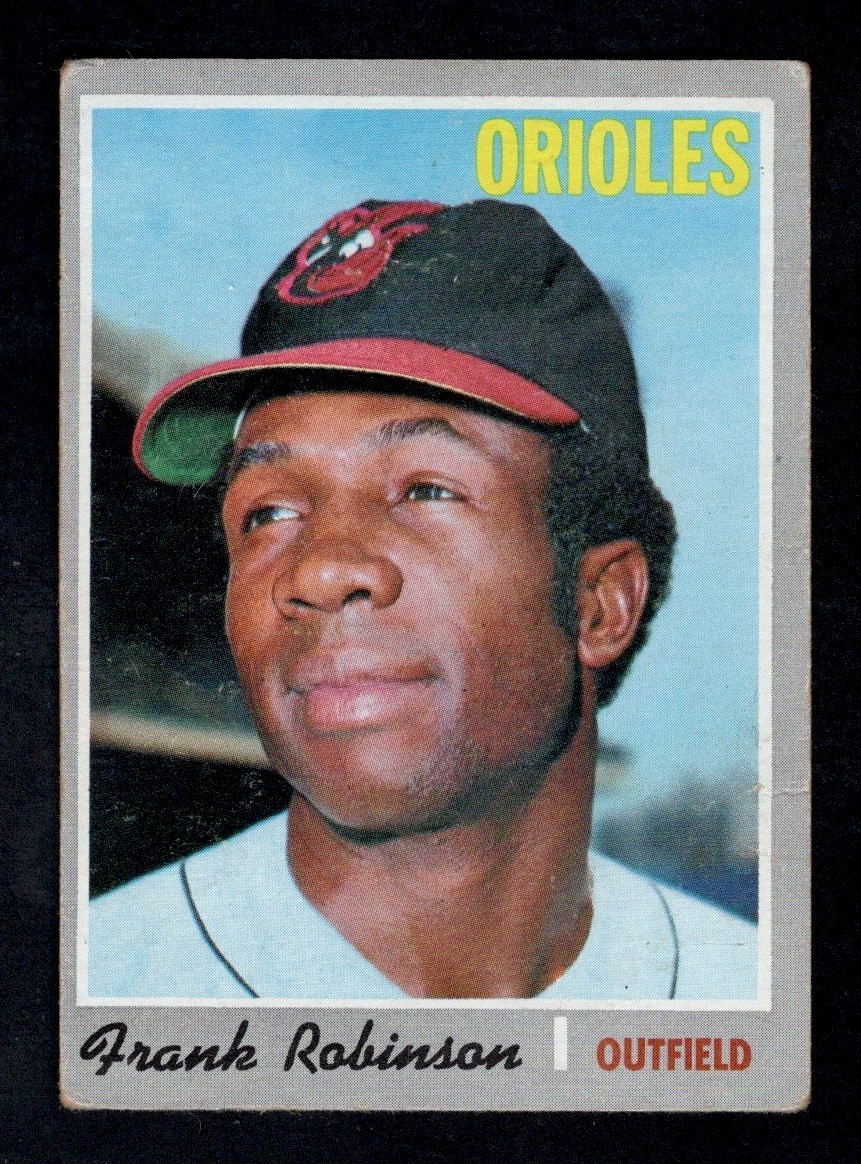 1970 Topps Baseball #700 Frank Robinson HOF High Number Baltimore Orioles GD-VG