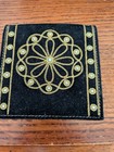 Vintage Zardozi Bejewelled Black Velvet Wallet — photo 1