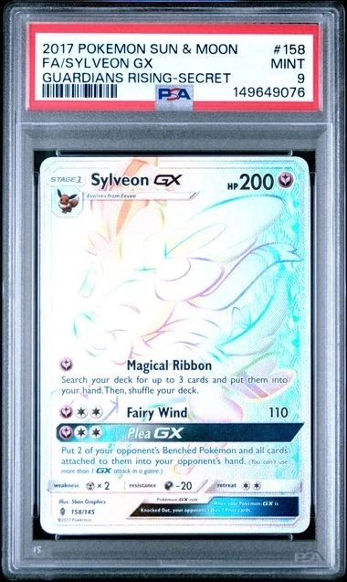 sun and moon secret rare cards Pokemon Sun Moon Ultra Prism Card: Solgaleo GX 173/156 - Gold Secret U