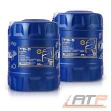 MANNOL 2x 20 L TS-5 UHPD 10W-40 MOTORÖL FÜR MB 228.3 VDS-3 RLD-2 CES 20078 MANNOL 2x 20 L TS-5 UHPD 10W-40 MOTORÖL FÜR MB 228.3 VDS-3 RLD-2 CES 20078