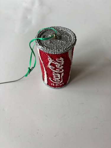 Coca Cola 2003 Can Ornament - Sparkly