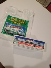1996 Hess Emergency Toy Truck.  Still New In The Box  (T)