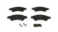 Vorderachse Hart 260 557 Bremsbelagsatz, Scheibenbremse FüR Ford