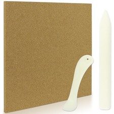 Stained Glass Supplies - Heat Resistant Work Surface with Cutting Mat, 2 Burn...