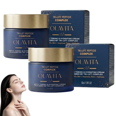 Olavita Tri-Lift Peptide Cream,Anti Aging Face Moisturizer for Wrinkles