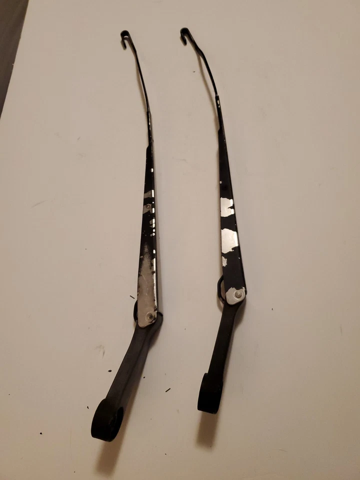 1992-1996 ISUZU TROOPER ЛЕВЫЙ И ПРАВЫЙ СТЕКЛООЧИСТИТЕЛЬ РЫЧАГИ ПАРА OEM БЕЗ ЛЕЗВИЙ  - Изображение 4 из 4