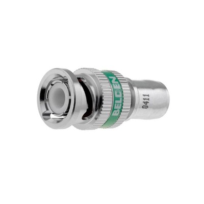 1694ABHDL Stecker BNC männlich Schraubverschluss mit Sperre 75Ω RG6 BELDEN