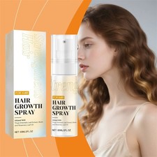 Halo 60ml Grow Hair Growth Spray, with Rosemary Biotin Ginseng for Hair Loss