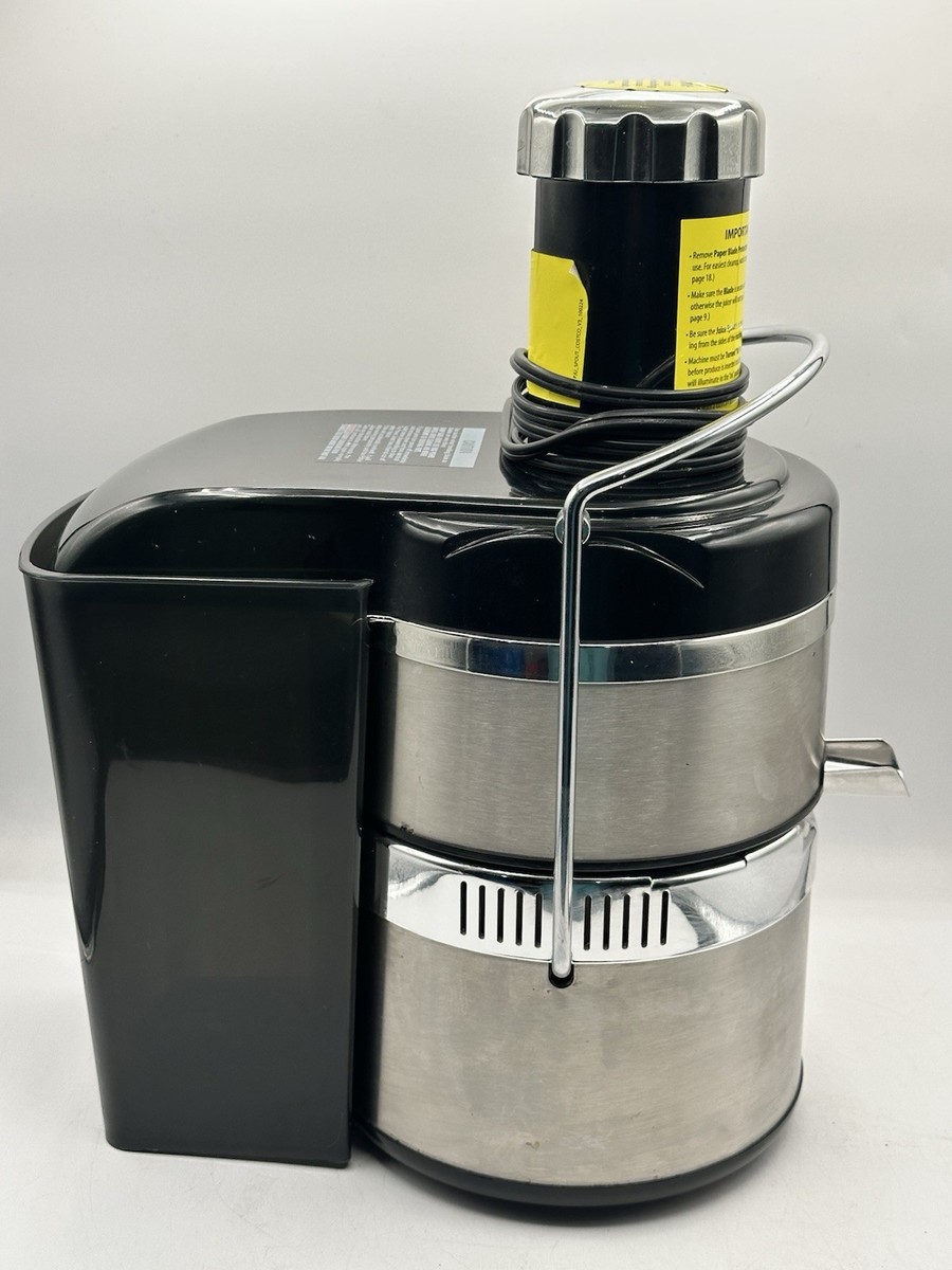 Jack LaLanne's Power Juicer Model E-1188 Preowned Minimal Use