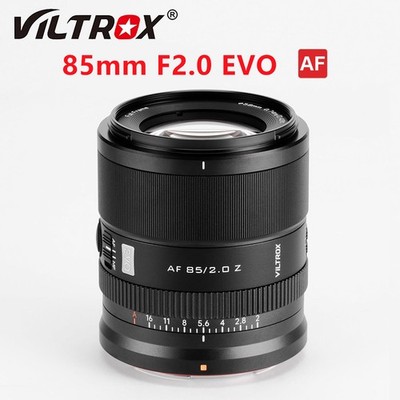 Viltrox 85mm F2.0 EVO Full Frame Auto Focus Lens for Nikon Z Z30 Z50 Z6 Z9 ZFC