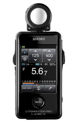 Sekonic LiteMaster Pro L-478D-U Light Meter, NEW