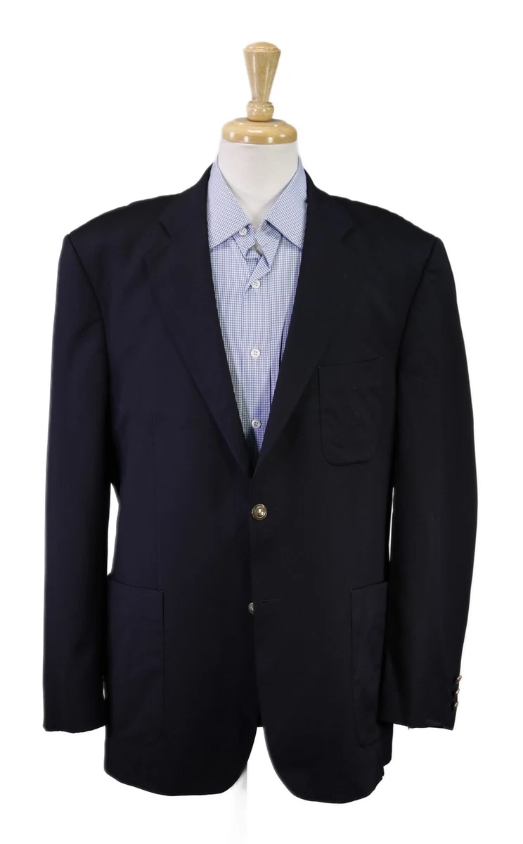 Blazer Homme Marks And Spencer - Bleu à Carreaux - Slim 42 Court - 50% Laine - Excellent état