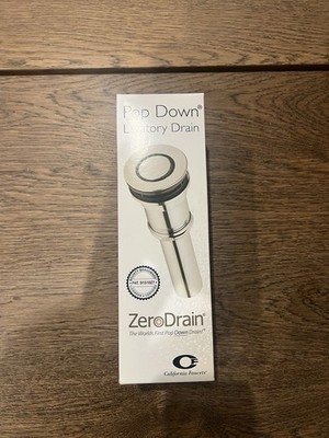 California Faucets 9050ZBF-PC ZeroDrain Polished Chrome Sealed NEW NIB
