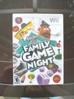 Hasbro Family Game Night (Nintendo Wii, 2008) CIB With Manual And Insert