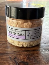 Bath  Body Works Aromatherapy LAVENDER VANILLA Bath Salts Relax DISCONTINUED