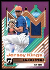 2025 Panini Donruss BRANDON SPROAT JERSEY KINGS RELIC PURPLE 20/49 #JK-BS